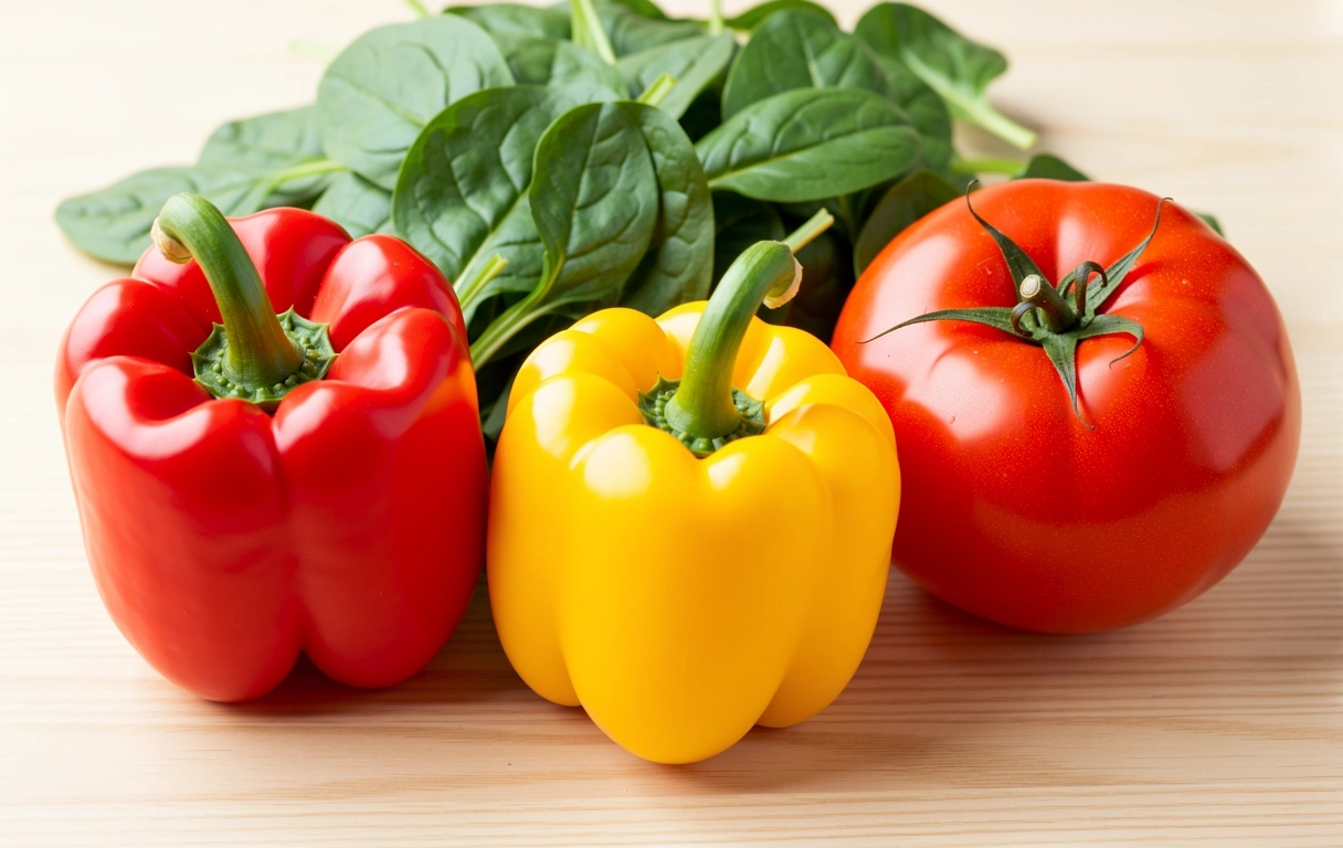 Świeże produkty spożywcze stanowiące podstawę naszej bazy danych
